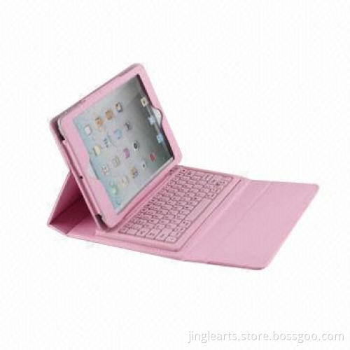 Bluetooth Keyboard Case for iPad, Available in Nice Pink